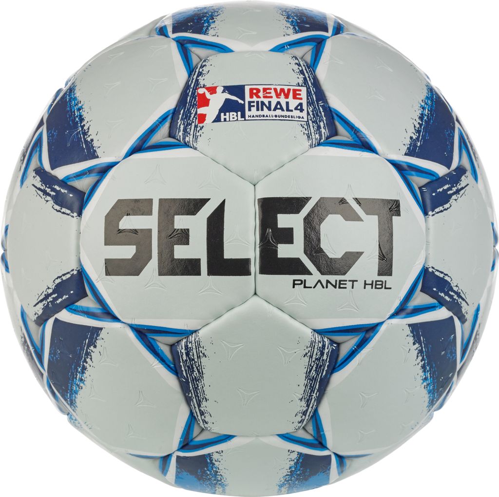 Select Handball Planet Offizieller Spielball Final4 V24, blau, III, Unisex,Damen,Herren