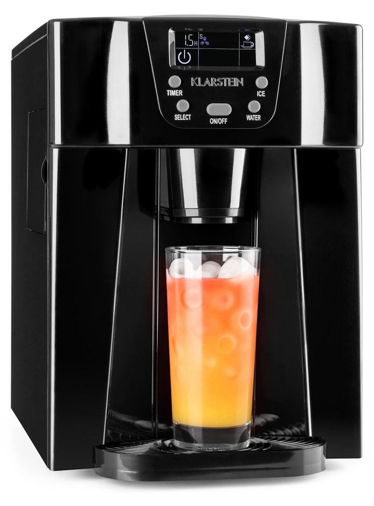 Klarstein Eiswürfelmaschine Klein, 2 L Eiswürfelbereiter & Produktbild 