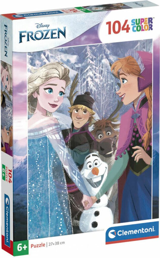 Clementoni 104 elementy ukadanka Disney Frozen - Oficjalny Obrázok produktu 