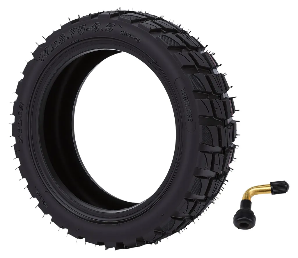 Pneu anti-crevaison 10 pouces renforcé pour scooter électrique 70/65