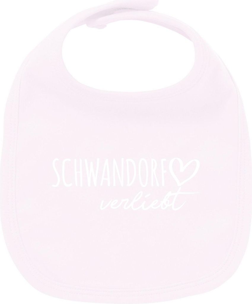 Huuraa Unisex Babylatz Schwandorf verliebt Geschenk Babypink Baumwolle Schwandorf Mitbringsel