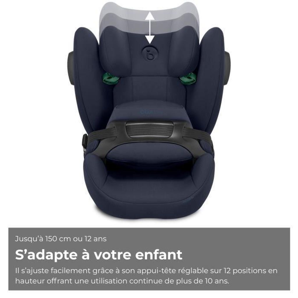 Autositz - CYBEX - Pallas B3 i-Size Blue Moon - Gruppe 1/2/3 - Liegeposition - Marineblau