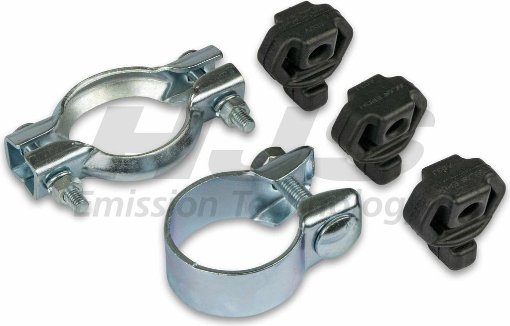 HJS 82 23 4386 Montagesatz Auspuffanlage Abgasanlage für RENAULT Scénic I (JA0/1, FA0) MEGANE I (BA0/1) MEGANE I Cabriolet (EA0/1) MEGANE I Grand...