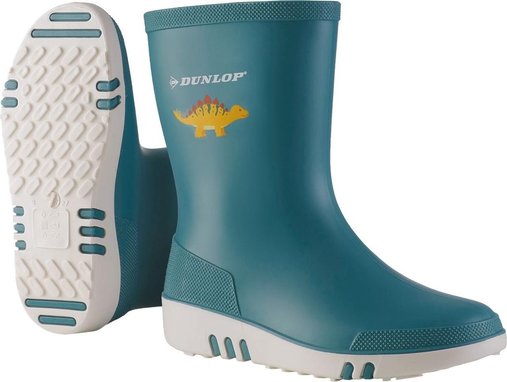 Dunlop Stiefel MH0HN01 Mini Blau/Weiß hellblau Größe