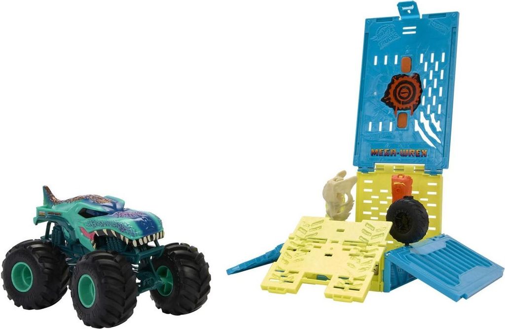 Hot Wheels Monster Trucks Mega Wrex Oversized Crash Cage Obrázek produktu 