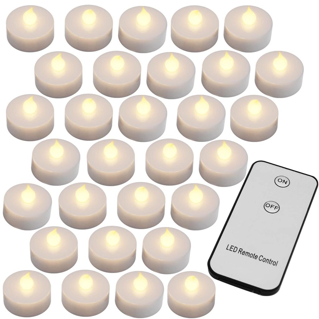 MONZANA® Teelichter LED +300H elektrisch flackernd mit Produktbild 