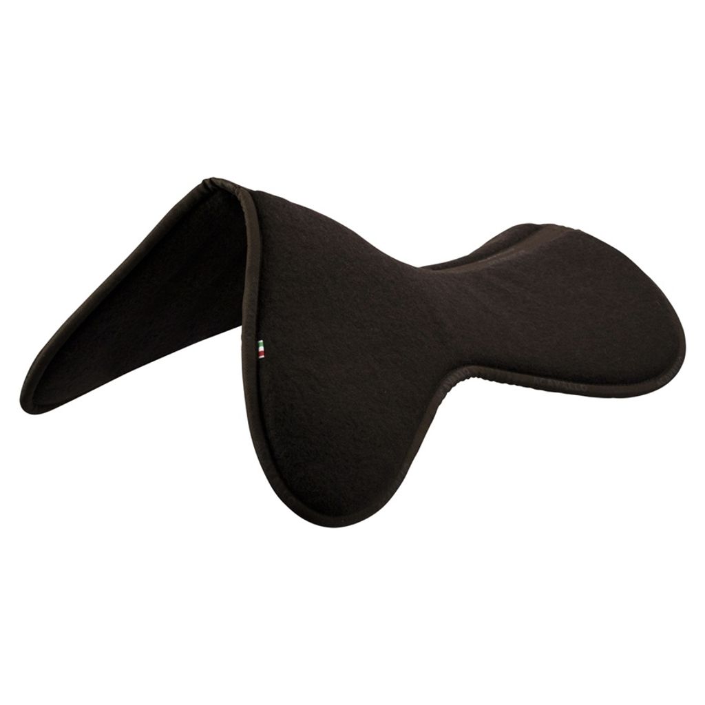 Acavallo Close Contact Memory Foam Virgin Woolmark Half Pad, Farbe:Brown, Größe:3