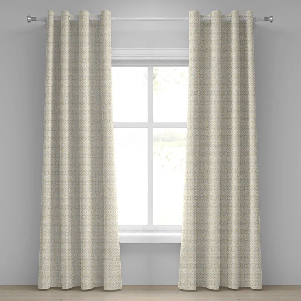 Tende Decorative Marocchine ABAKUHAUS: Margherite e Diamanti 280x225