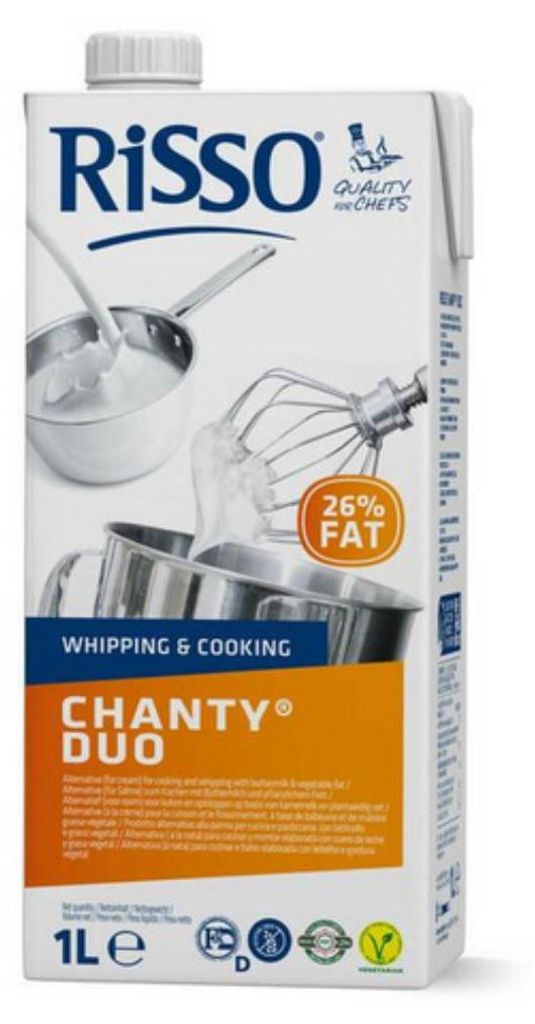 Risso Chanty Duo Kochcreme Sahneersatz Vegetarisch Kosher Produktbild 
