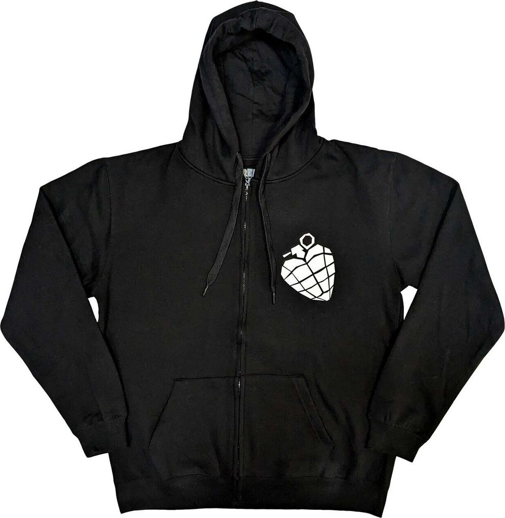 Green Day - "American Idiot The Musical" Hoodie mit durchgehendem Reißverschluss für Herren/Damen Uni RO9893 (XL) (Schwarz)