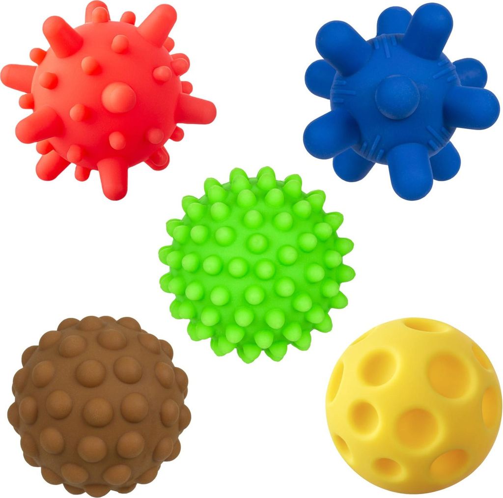Tullo Sensorkugeln Set - Hygienisch, Sichere Spiel & Produktbild 