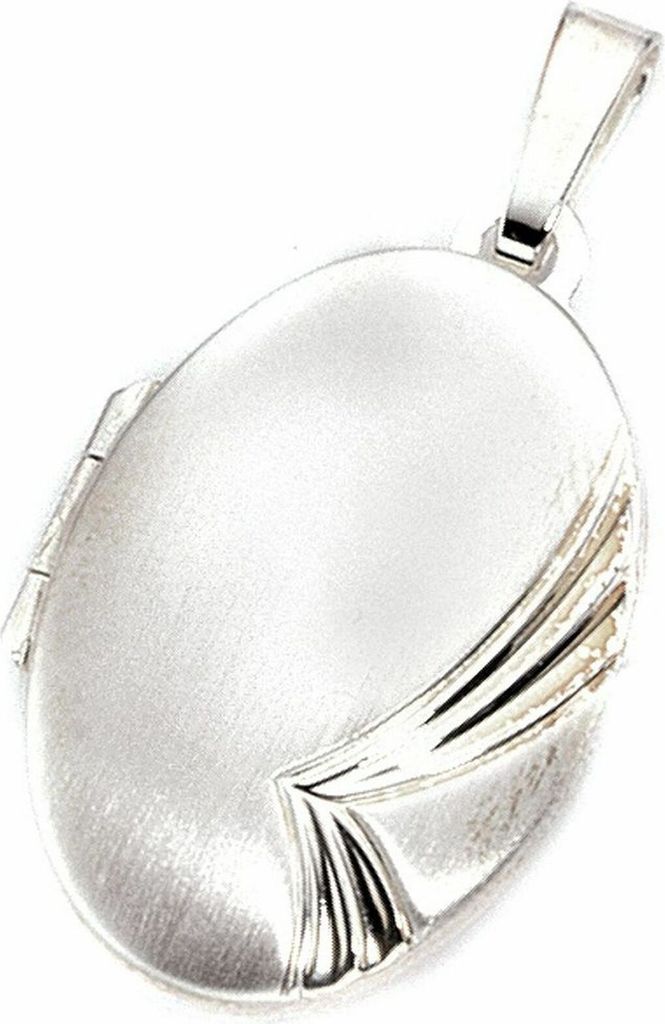 JOBO Medaillon 925 Sterling Silber teilmattiert Produktbild 