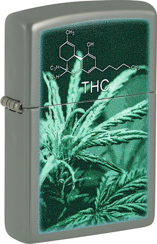 Zippo Feuerzeug THC Cannabis Design 60007257 Produktbild 