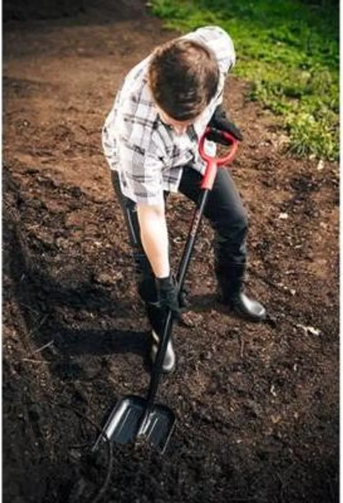 Bêche plate pour potager et jardinage Mountfield - Qualité supérieure