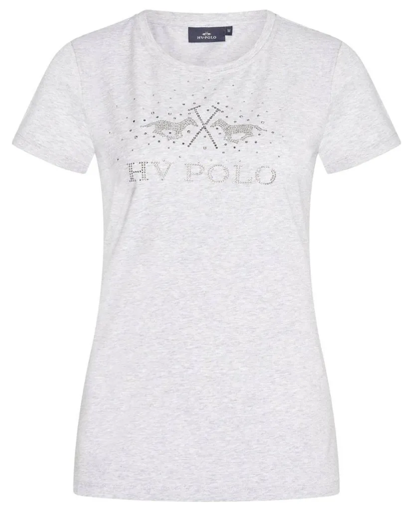 T-shirt Manches Courtes HVPLola Gris Heather L - Confort et Style