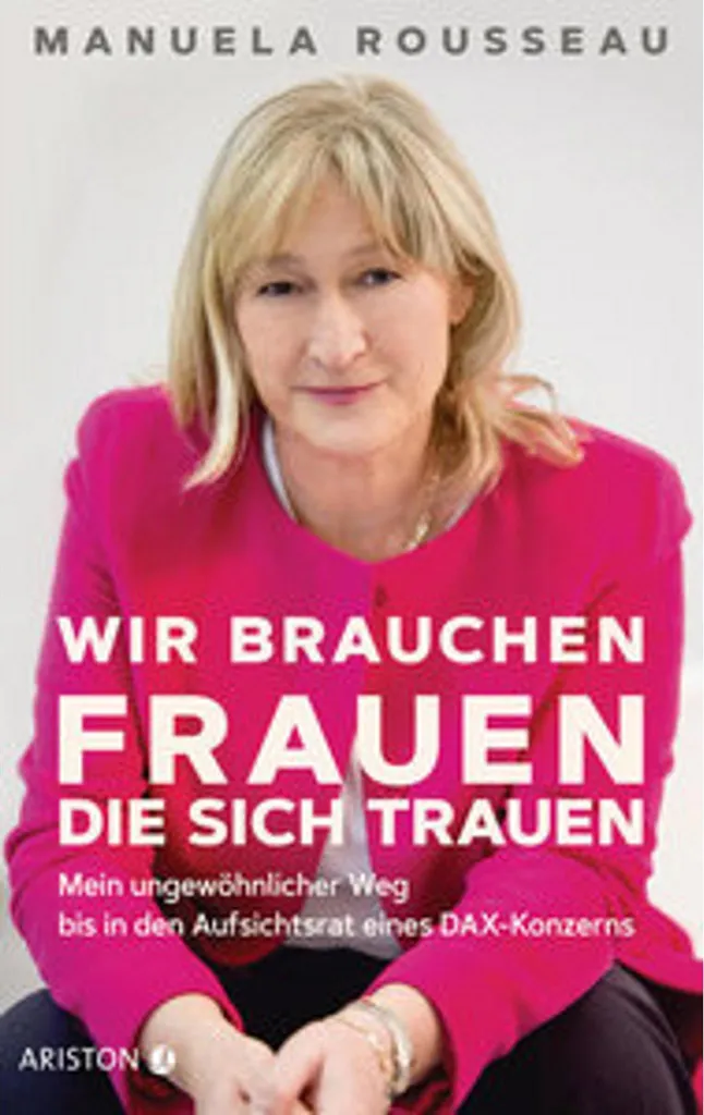 Sweat à capuche message Wir brauchen Frauen die sich trauen gris chiné