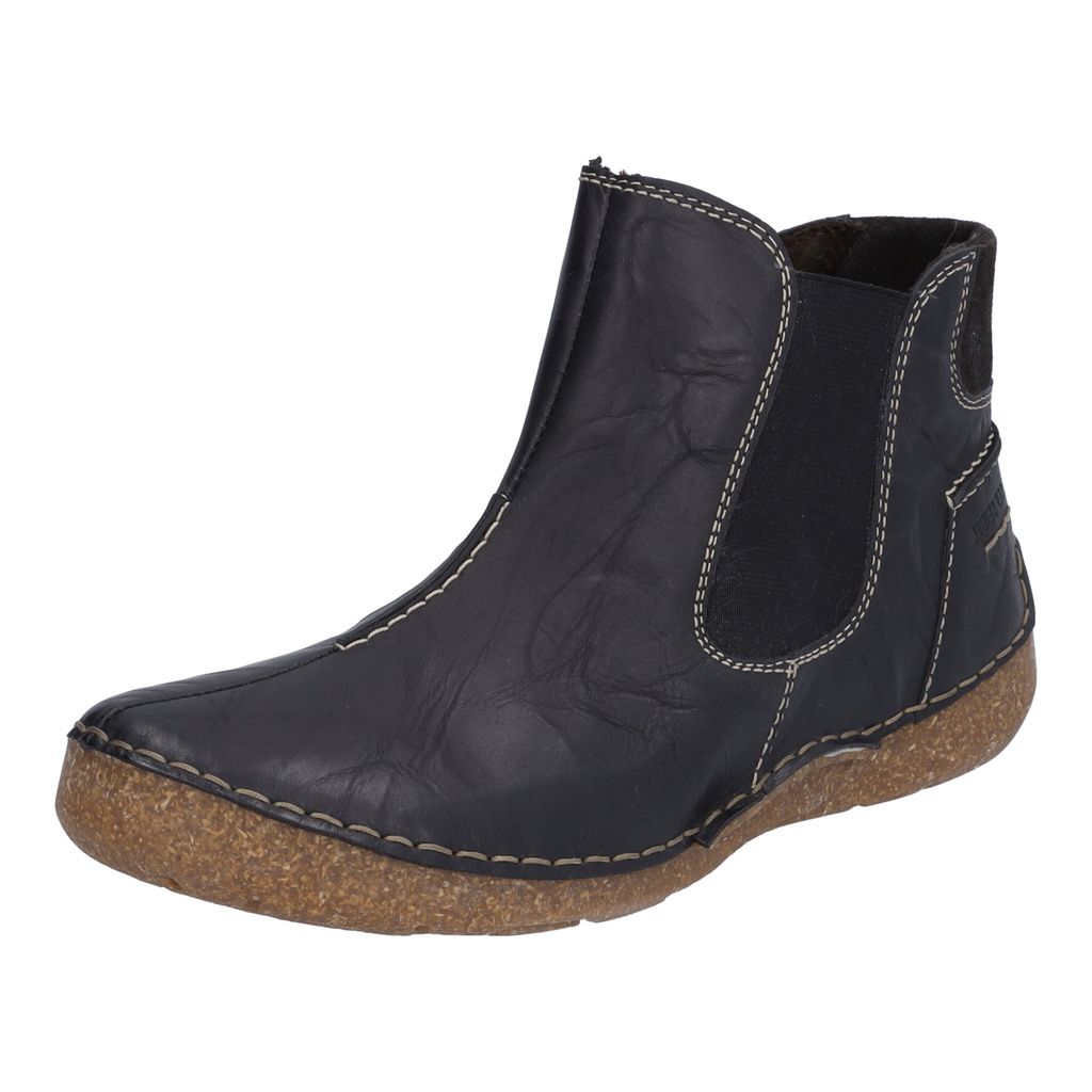 Josef Seibel Damen Stiefelette Leder Stretch Schalensohle Fergey 63 59663, Größe:39 EU, Farbe:Schwarz