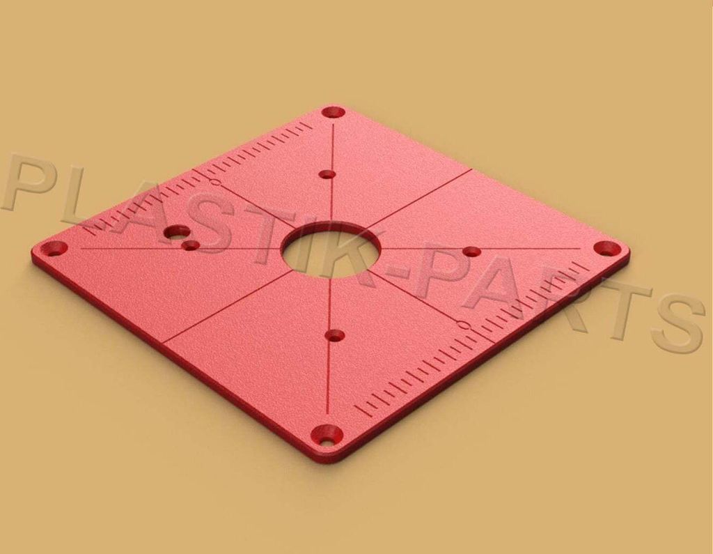 ABS Plaque de fixation Plaque d'insertion MAKITA RP2300FC Image du produit 