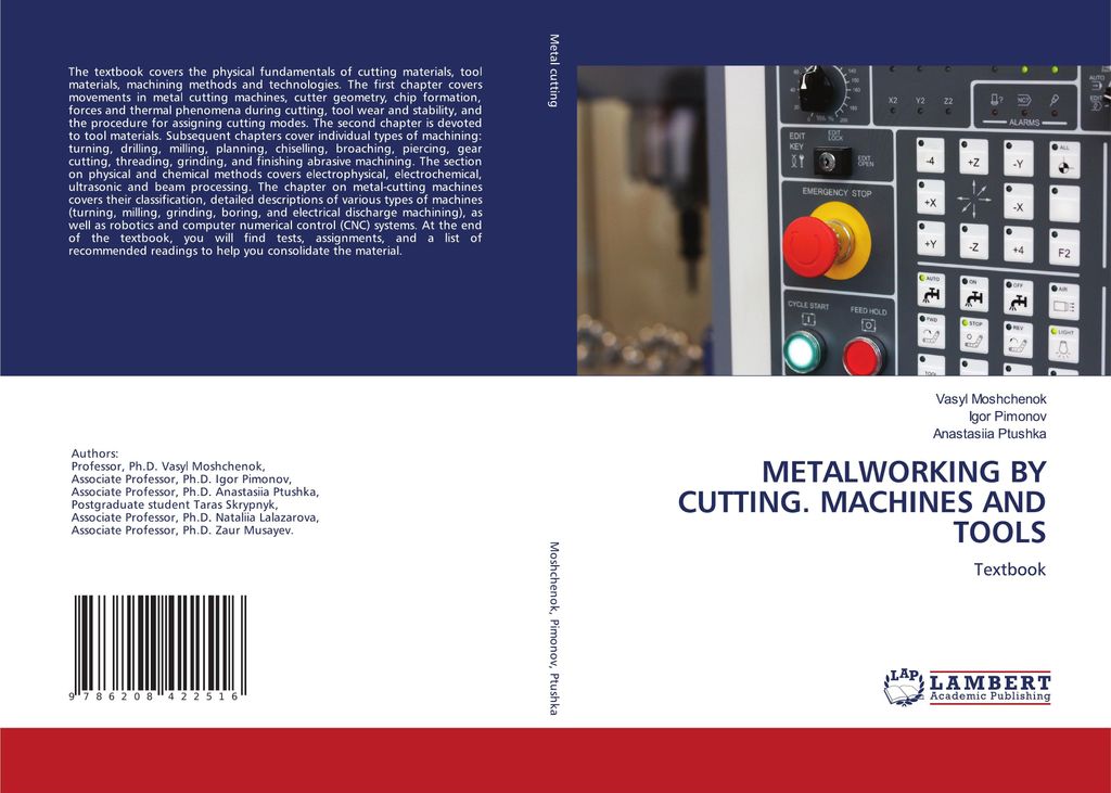 Metalworking By Cutting. Machines And Tools