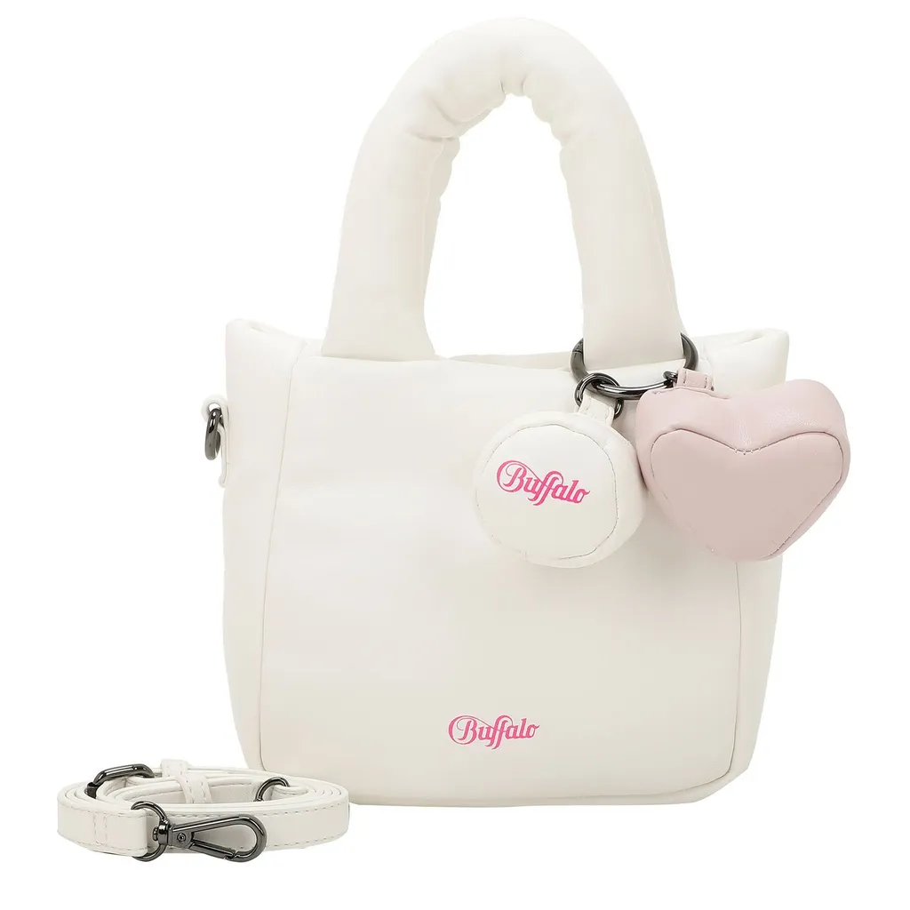 Buffalo Soft Boxy22 Marshmallow White - Borsa Crossbody Street