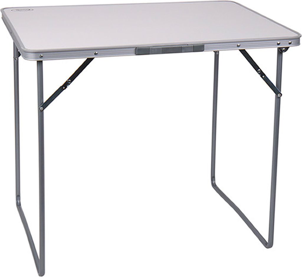 Camping Klapptisch Kompakt – Jesper Serie Hellgrau, 80x69x60cm MDF Platte Tisch