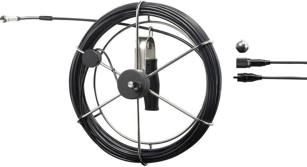 VOLTCRAFT BS-9.8mm/20m Endoskop-Sonde 20 m Wasserdicht, LED-Beleuchtung