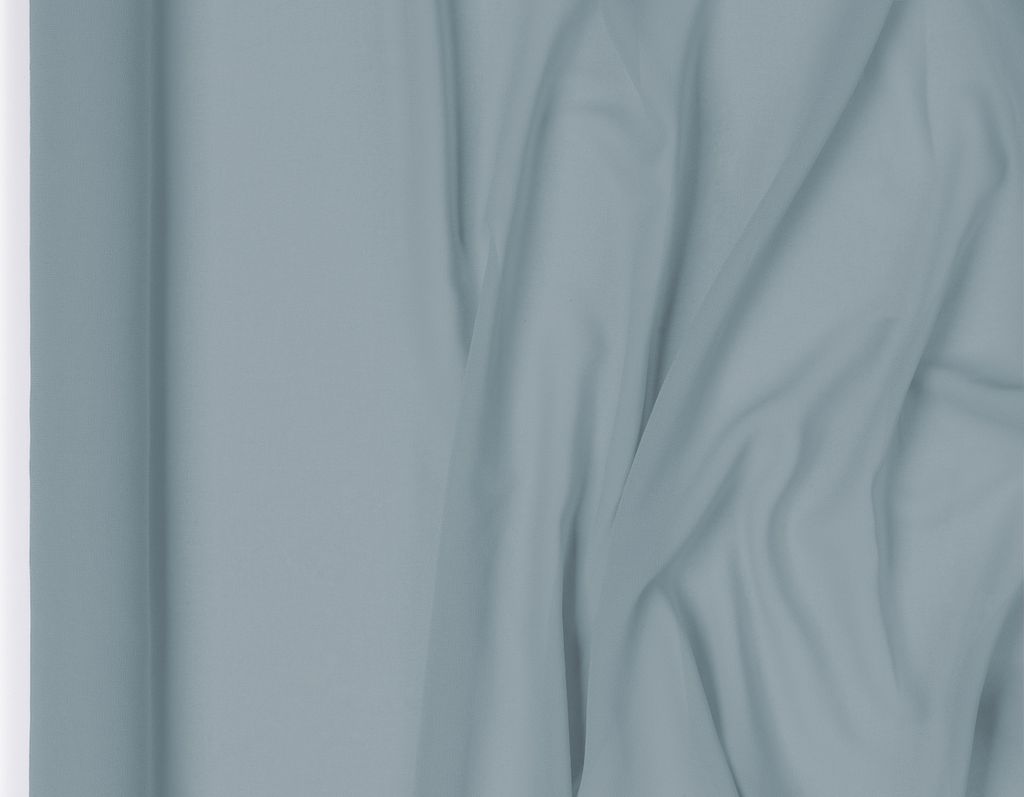 Tischläufer Chiffon 48cm x 5m Blau
