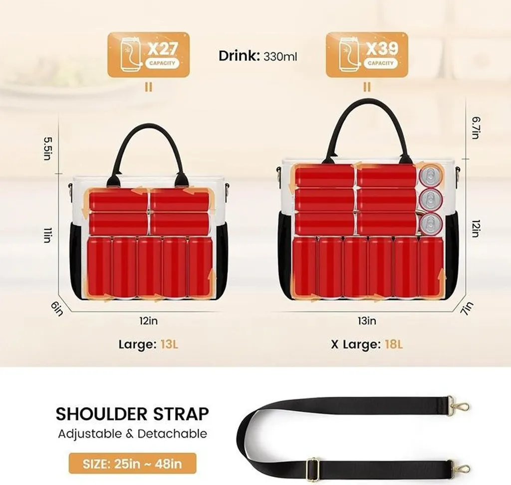 Sac repas isotherme compact noir avec isolation haute performance INF - 2