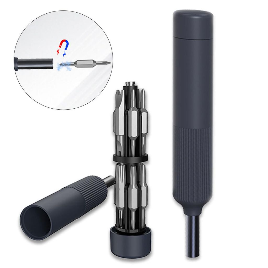 Mini Präzisionsschraubendreher Set, 39/27-in-1 Werkzeugset im Stiftformat mit magnetischen Doppelbits für Handys und Computer