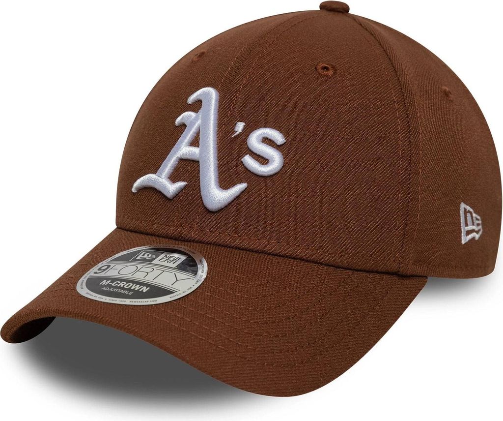 New Era 9FORTY M-Crown Cap Oakland Athletics MLB brown Produktbild 