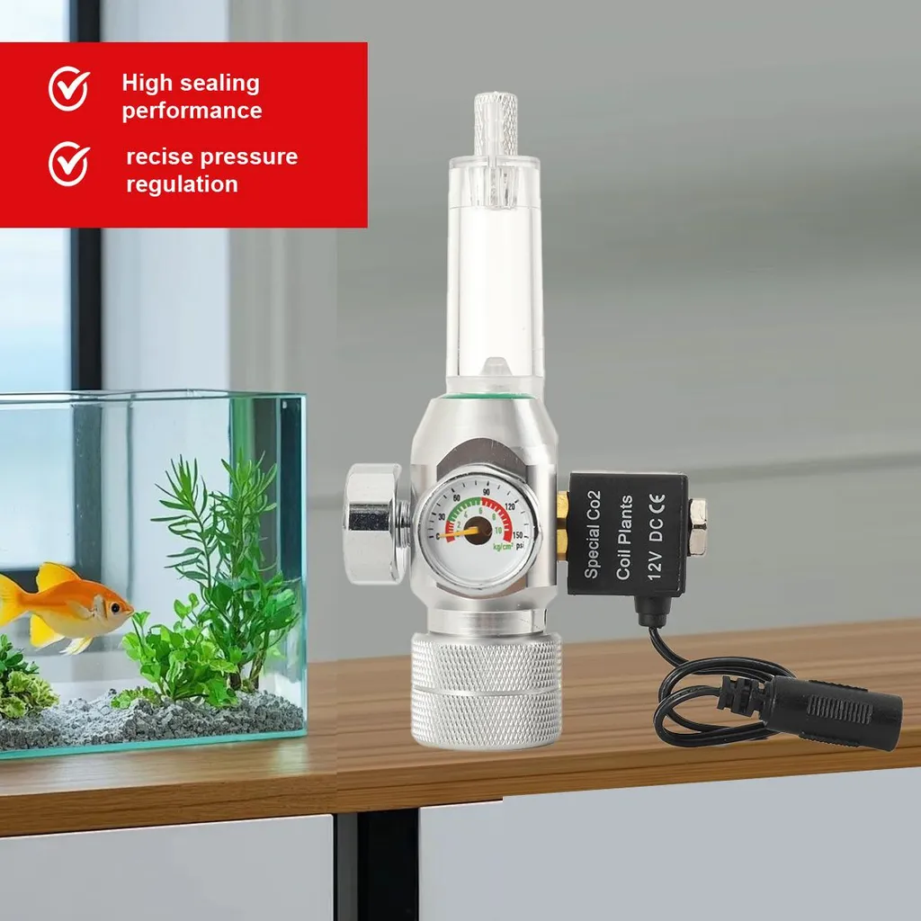 Régulateur CO2 pour aquarium compatible Sodastream et électrovanne - 4