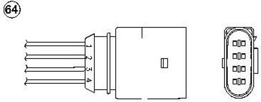 NGK Lambdasonde 91967