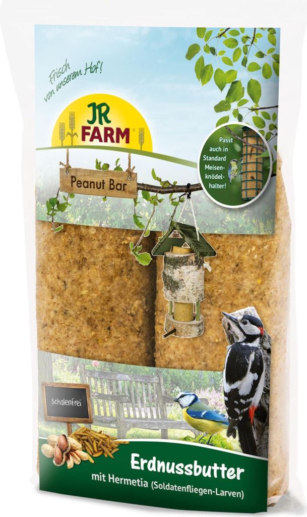 Erdnussriegel für Wildvögel - proteinreiche Snacks mit Produktbild 