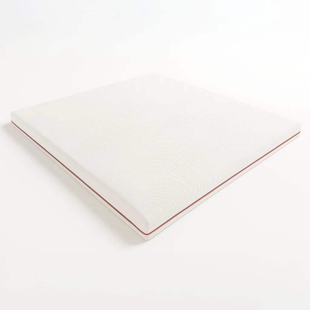 Surmatelas 80x190 mousse mémoire 9 zones 5cm épaisseur anti-allergique