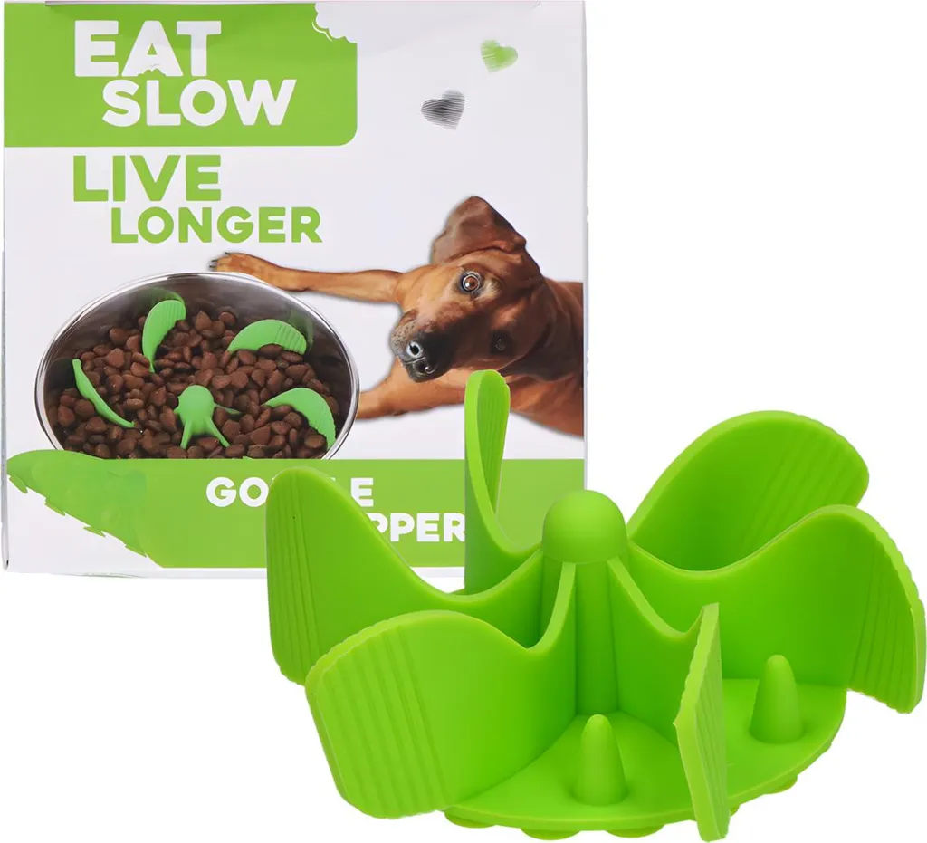 Mai più ciotole vuote in 3 secondi! Inserto Eat Slow Verde 11cm