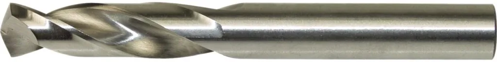 Punta elicoidale DIN 1897 tipo N Ø nominale 5,1 mm HSS-Co gambo diritto extra corto