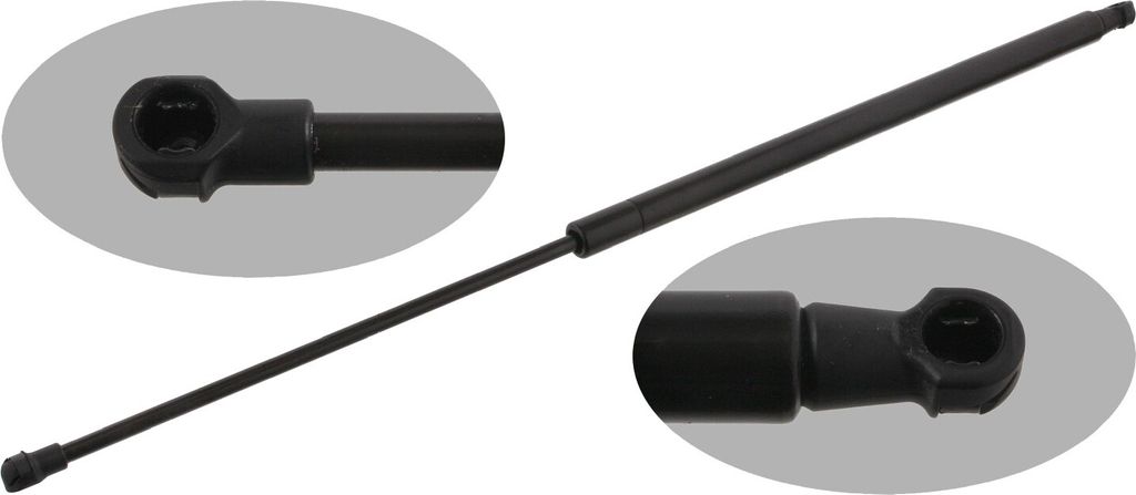 FEBI BILSTEIN 32984 Gasfeder Heckklappendämpfer für PORSCHE CAYMAN (987) 633mm