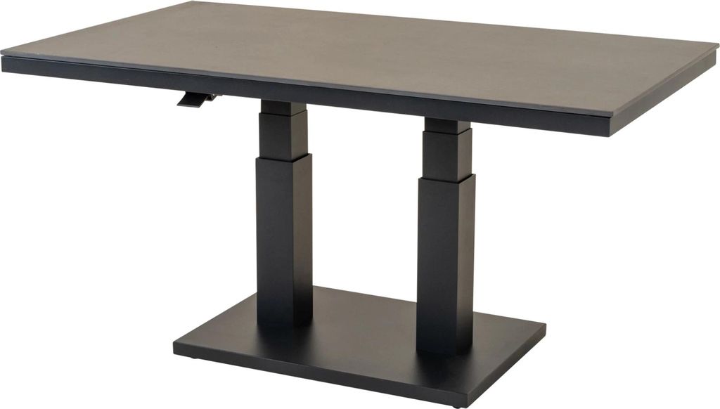 Loungetisch - Verstellbar - 140x80x49/72 cm - Gesinterter Produktbild 
