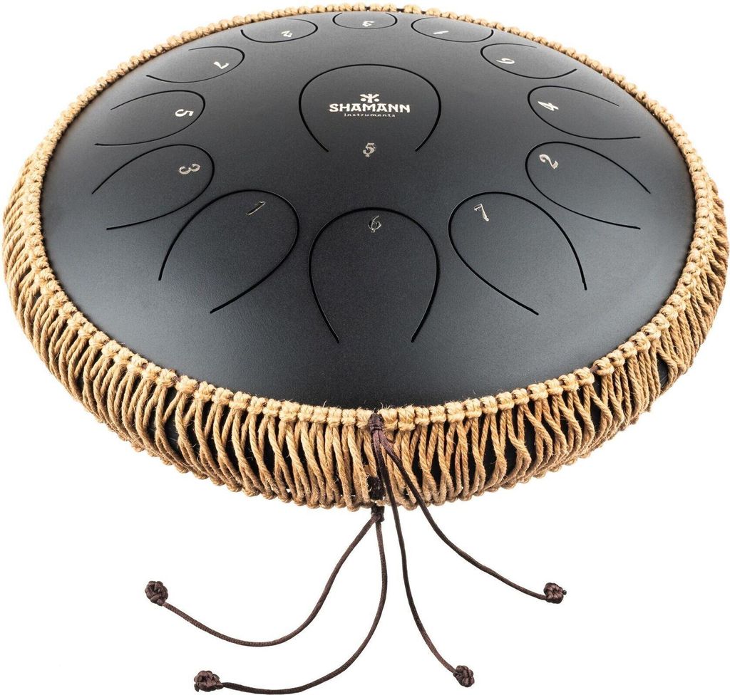 Shamann 14" 13 Notes C Major Spackle Black Tongue Drum