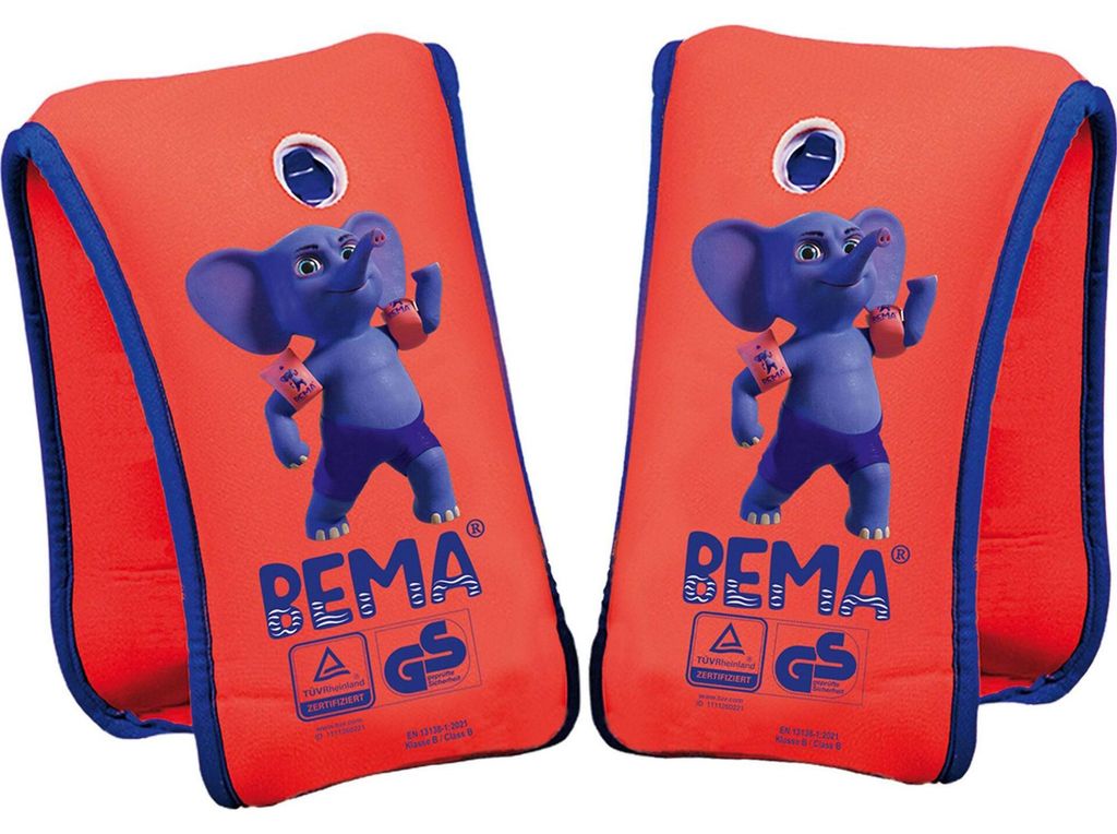 Happy People - BEMA Neopren Schwimmflügel - Für Kinder von 1-6 Jahren (orange) Schwimmhilfe