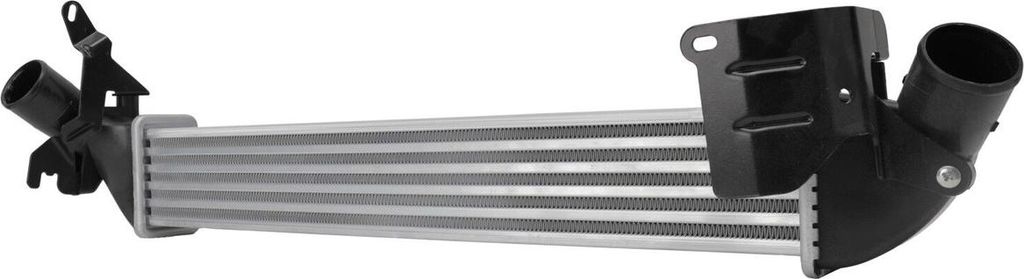 Ladeluftkühler Kühlrippen gelötet Aluminium 570 x 84 mm HELLA für RENAULT THALIA
