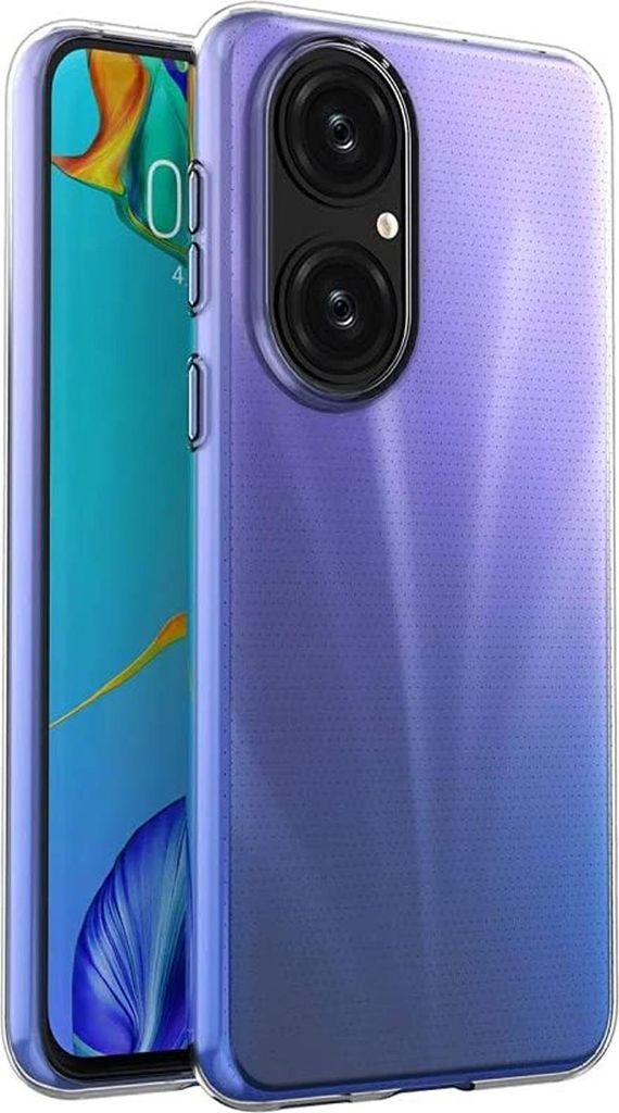 Schutzhülle für Huawei P50 Pro Hülle Transparent Slim Cover Produktbild 