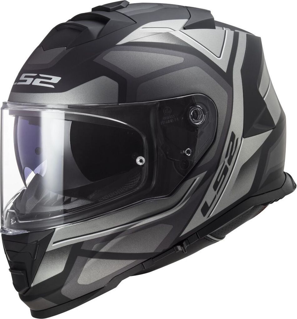 Přilba LS2 FF800 Storm II Faster, černá matná/titanová, S Obrázek produktu 