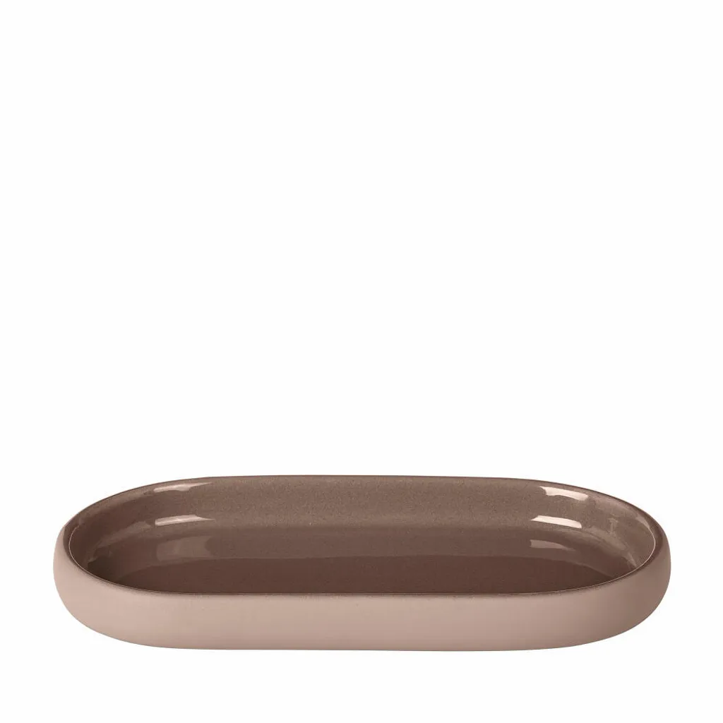 Blomus Sono Misty Rose 66373: Vassoio Bagno in Ceramica Soft-Touch