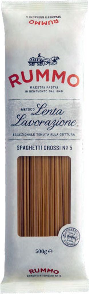 24x Rummo Pasta Spaghetti Grossi N.5 500g Produktbild 