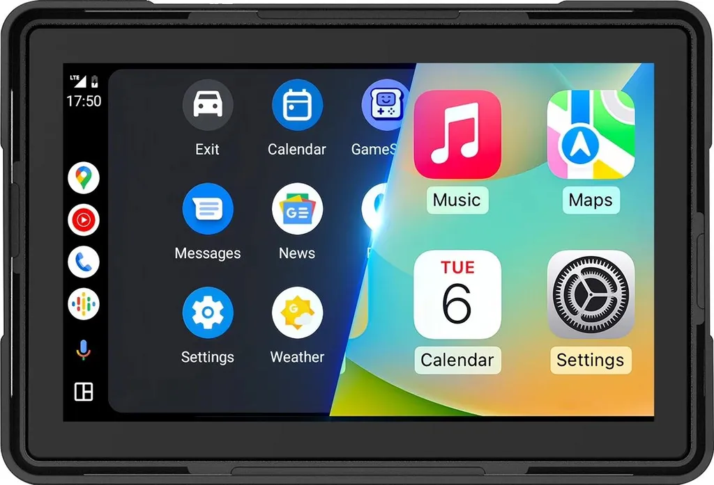 Autoradio étanche IPX8 sans fil noir : fini la rouille et les pannes