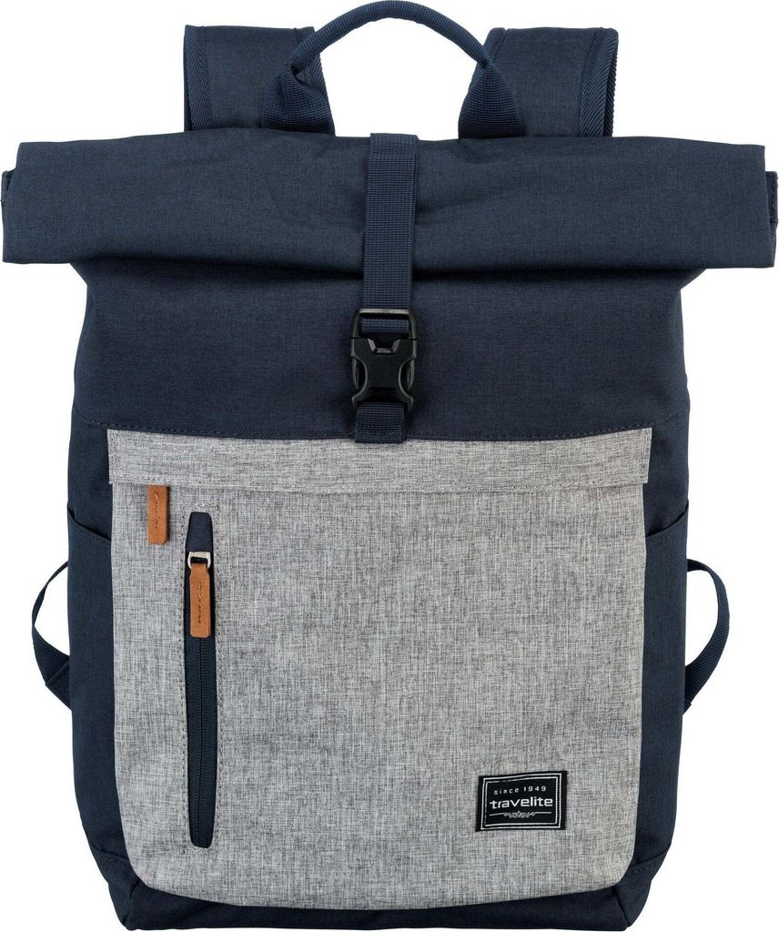 A studio shot of a backpack.