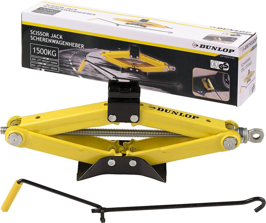 Dunlop 41790 Scherenwagenheber 1500 kg | Kfz-Wagenheber mit Produktbild 11