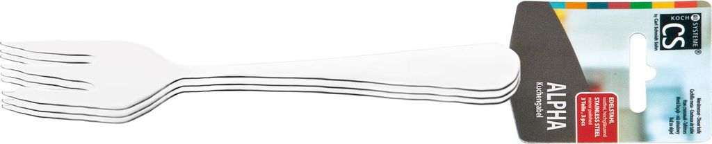 ALPHA Kuchengabel, 14,5 cm, Edelstahl rostfrei 18/10