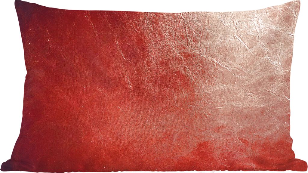 MuchoWow Zierkissen Sofakissen Wohnzimmer Dekokissen 60x40 cm Leder - Lederoptik - Braun - Hell - Kopfkissen - Polster mit Foto